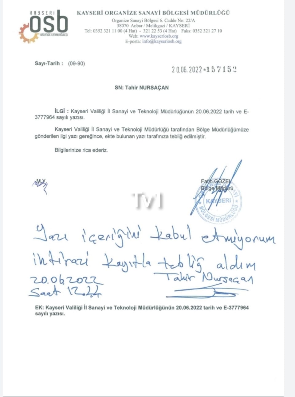 Tahir Nursaçan Sanayi Bakanlığına Kafamı Tutuyor?