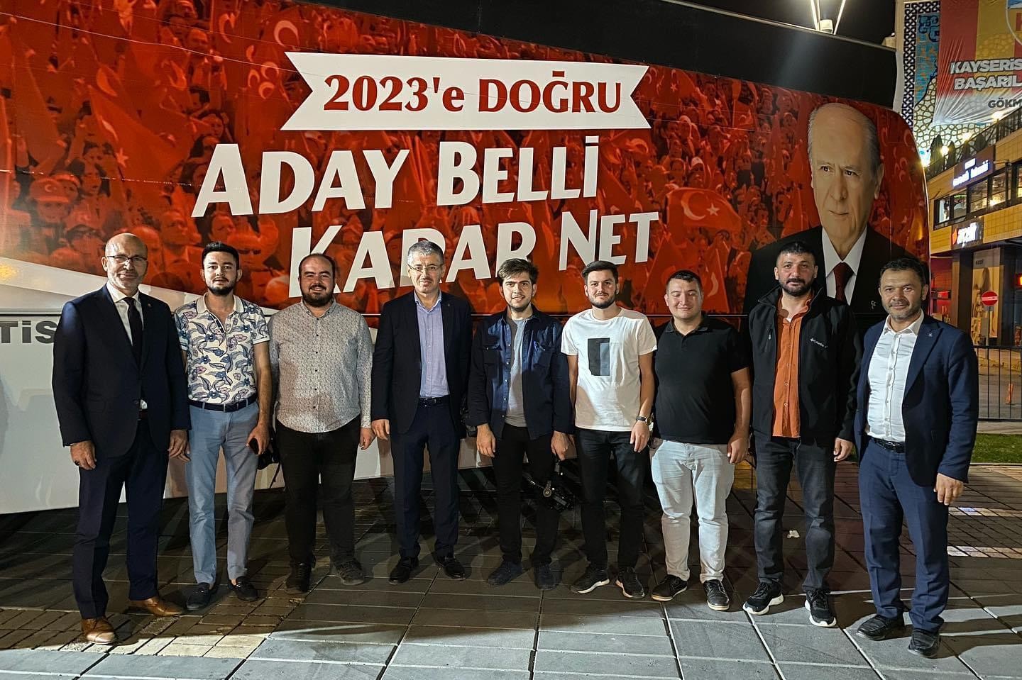 AK Parti İl Teşkilatı’ndan miting öncesi MHP’ye ziyaret!