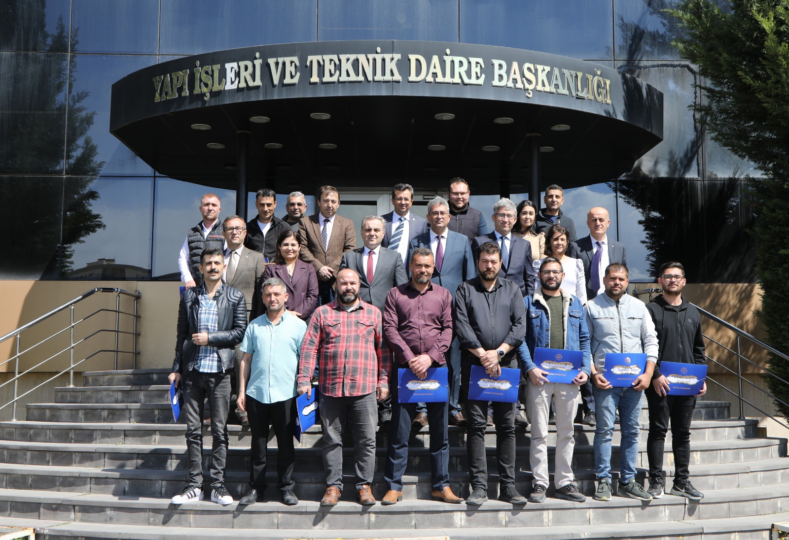Rektör Altun’dan Yapı İşleri ve Teknik Daire Başkanlığı  Personeline Teşekkür Ziyareti!
