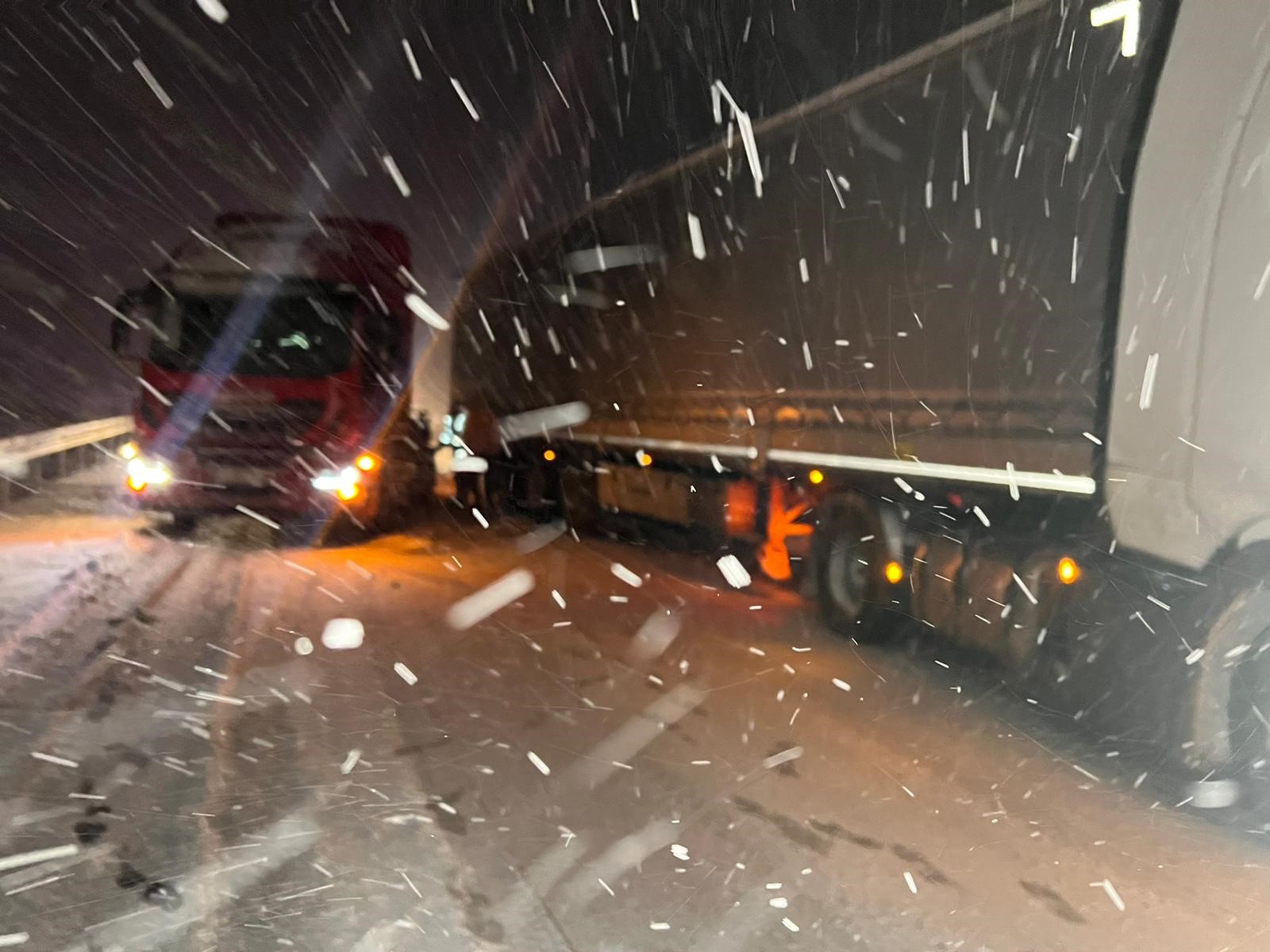 Nevşehir’de kar ulaşımı olumsuz etkiledi!