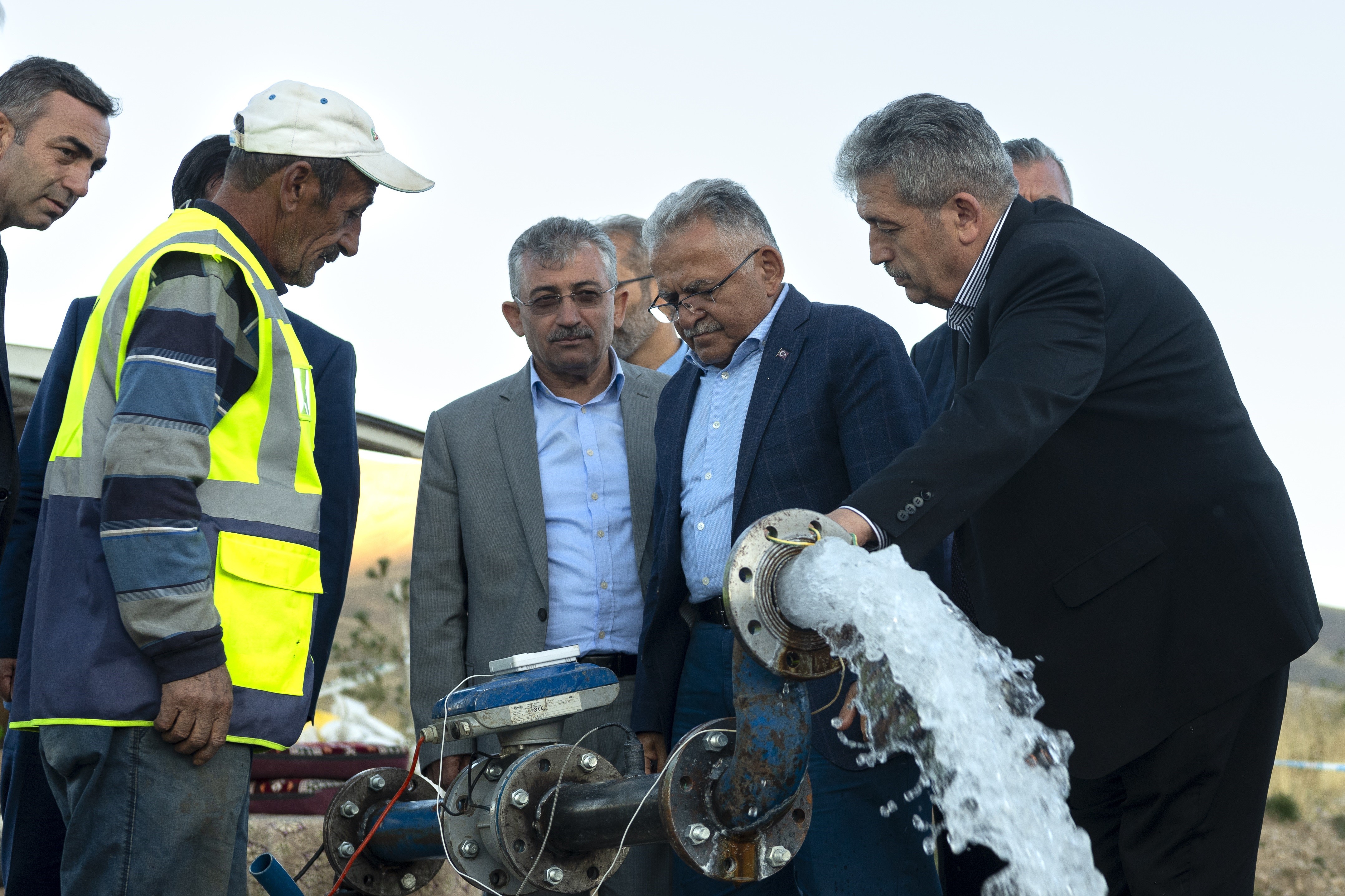 Erciyes'te sıcak su sondaj çalışması devam ediyor!