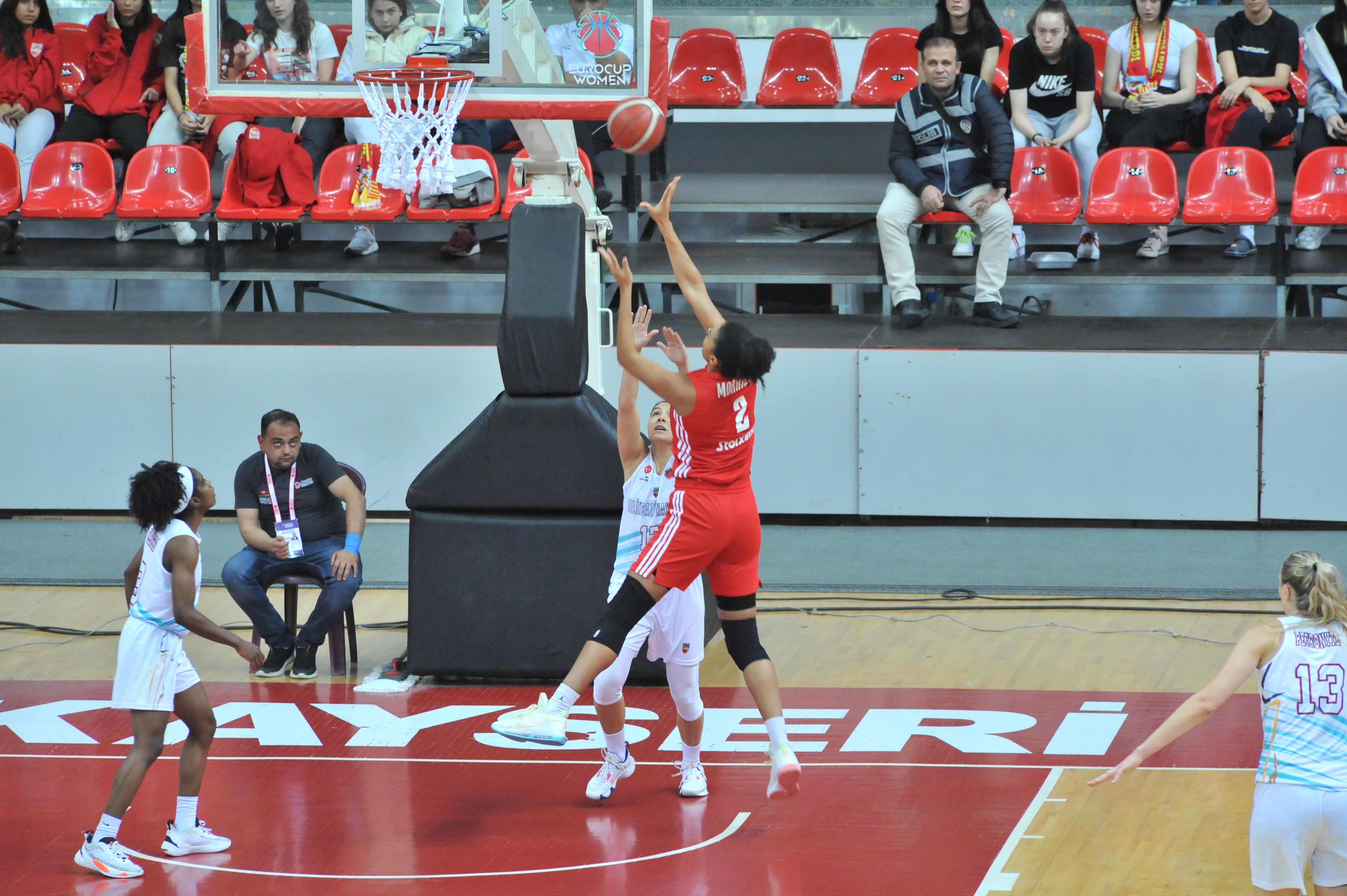 EuroCup Women: Melikgazi Kayseri Basketbol: 69 - Olimpiakos: 85