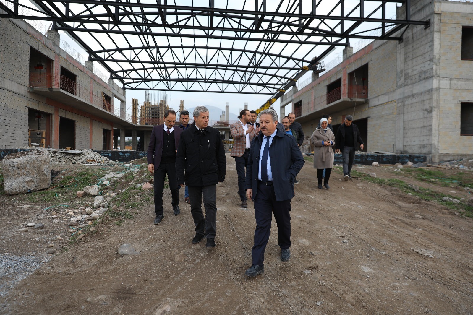 Başkan Palancıoğlu, havacılık tarihinin yeniden yazılacağı lisede inceleme yaptı!