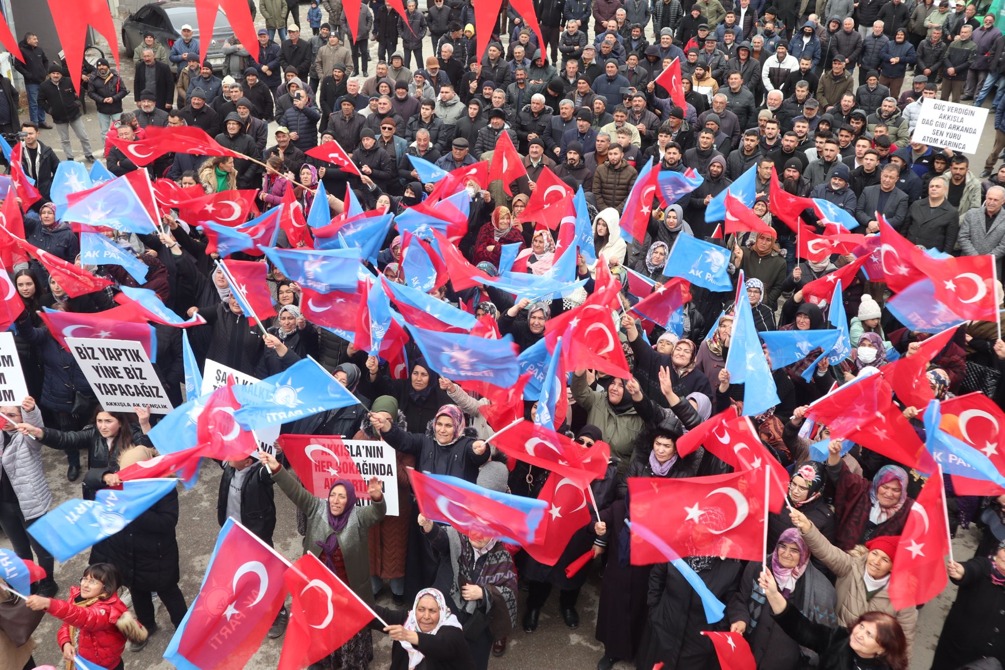 İl Başkanı Fatih Üzüm, Akkışla’da Konuştu: “Rekor oy bekliyorum, rekor oy”