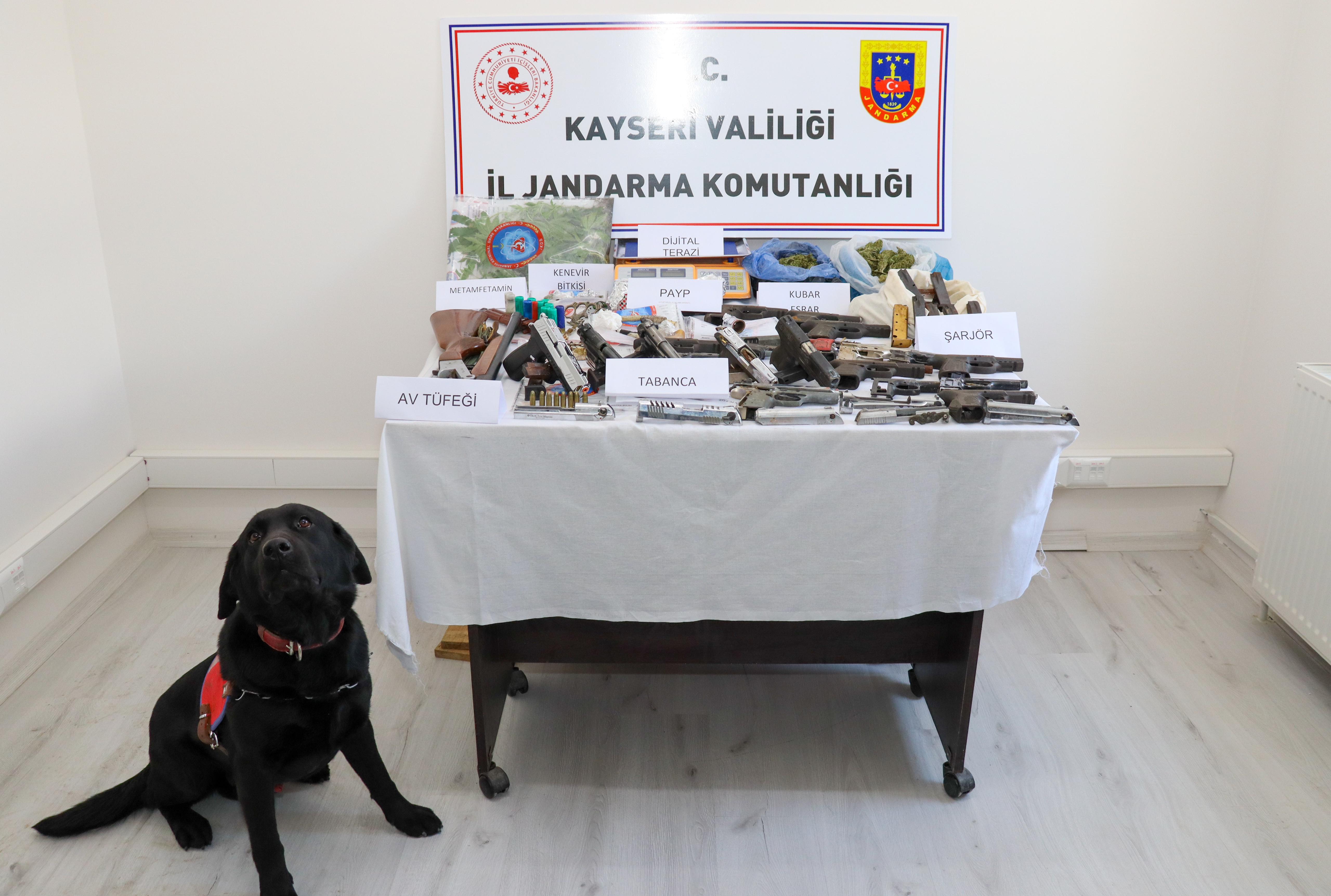 Kayseri'de Büyük Operasyon: Adeta cephanelik ele geçirildi!