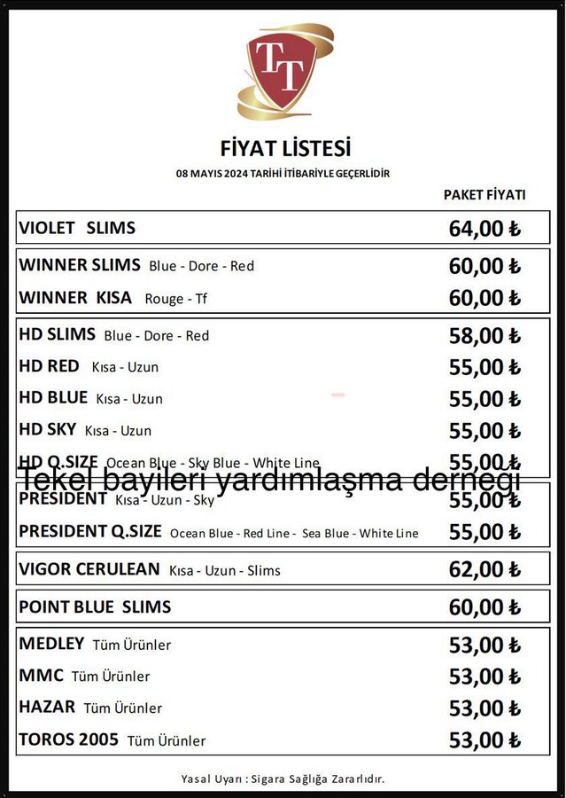 Sigara Fiyatlarına Yeniden Zam Geldi: En Pahalı Sigara 70 TL'ye Ulaştı!
