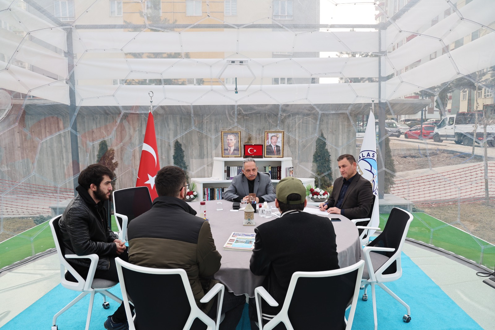 Şeffaf Odada Başkanla Baş Başa Uygulaması Talas'ta 120. Buluşmayı Gerçekleştirdi!