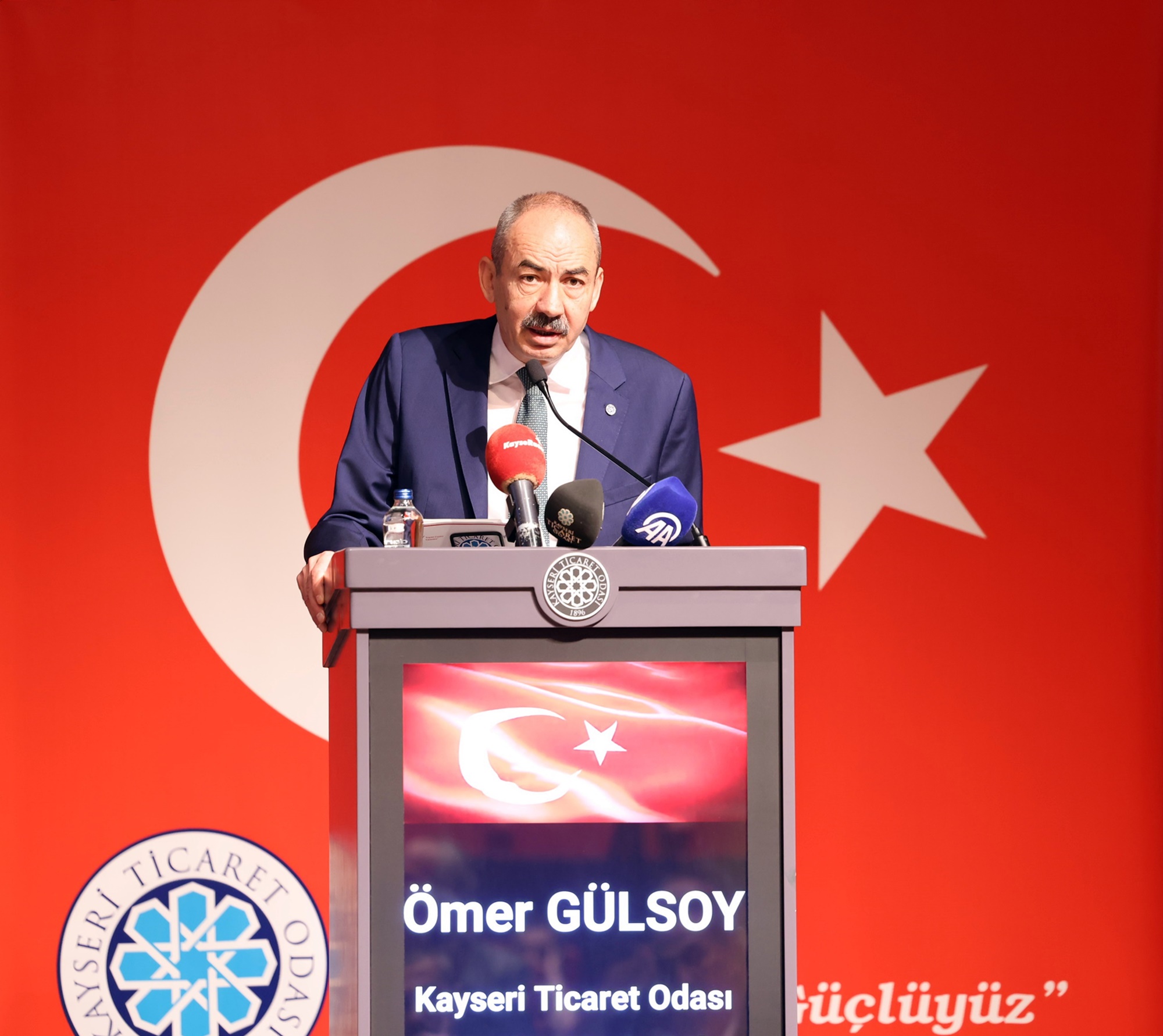  Kültepe Kazı Başkanı Prof. Dr. Kulakoğlu, Kayseri Ticaret Odası Meclis Toplantısında Konuk Oldu!