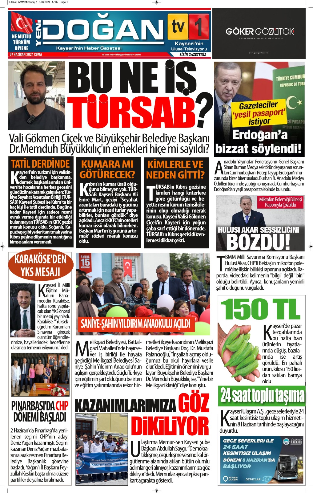 TÜRSAB'ın KKTC Gezisi Kayseri'de Tepkilere Yol Açtı!