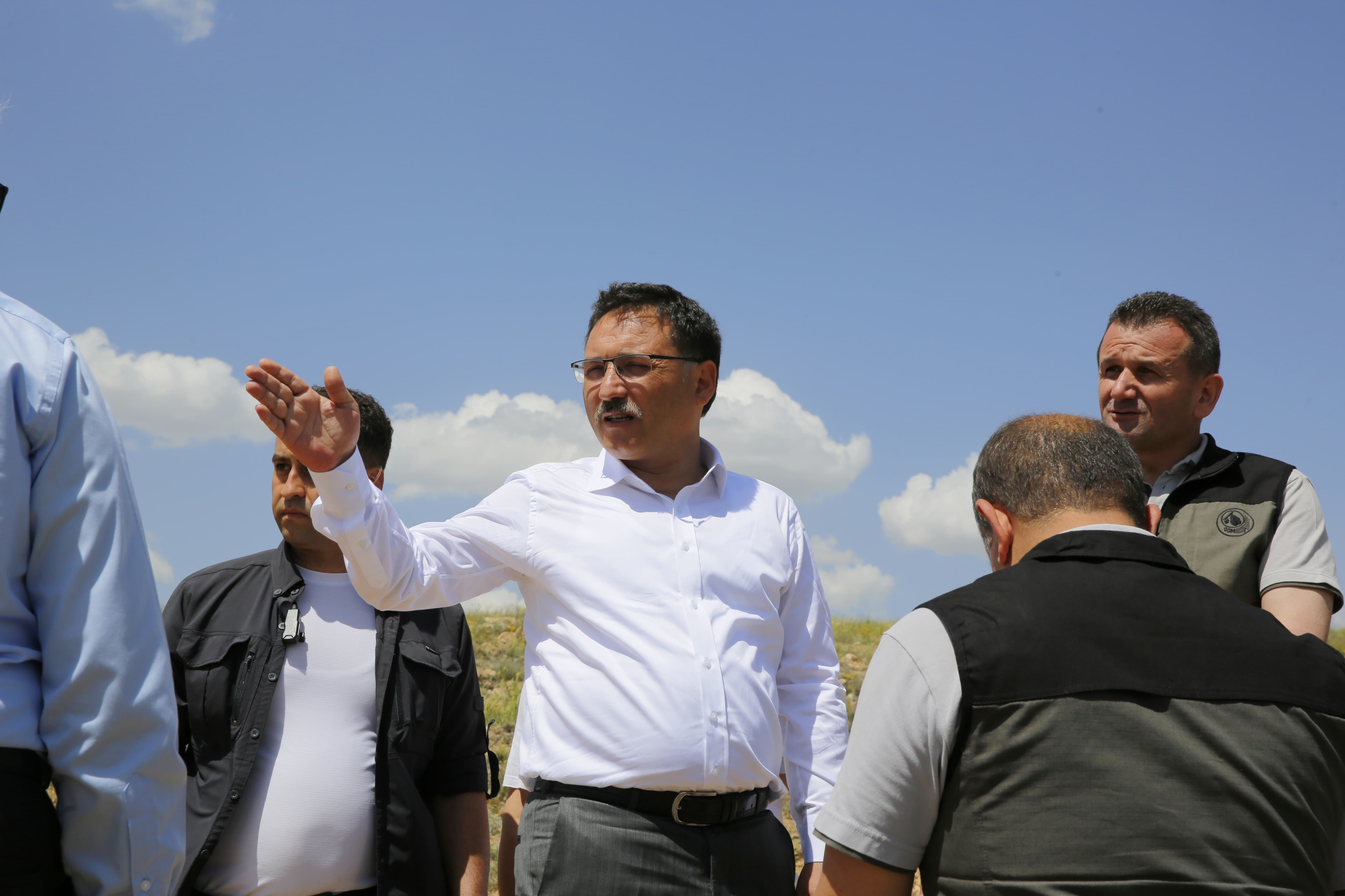 Vali Gökmen Çiçek sözünü tuttu, "Kayseri'de Mavi Yeşille Buluşacak"