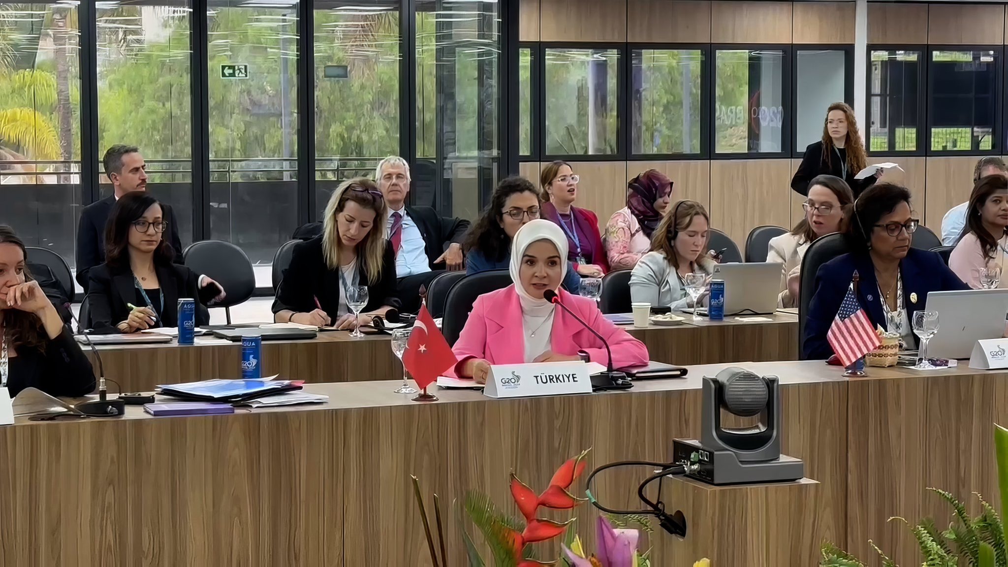 Bakan Göktaş’tan G20 toplantısında ‘İsrail’ ve ‘kadına yönelik şiddet’ tepkisi!
