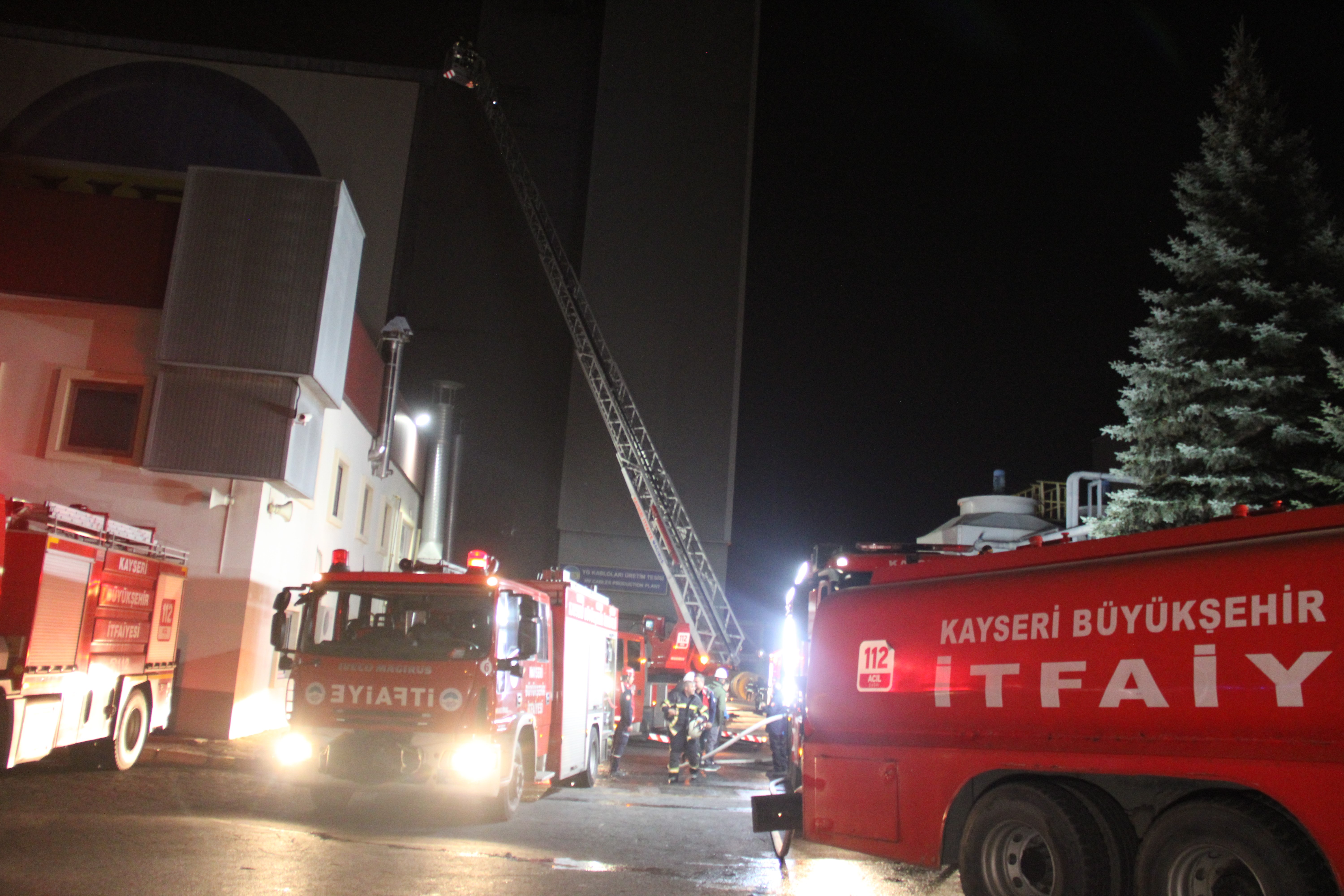 HES Kablo'da yangın!