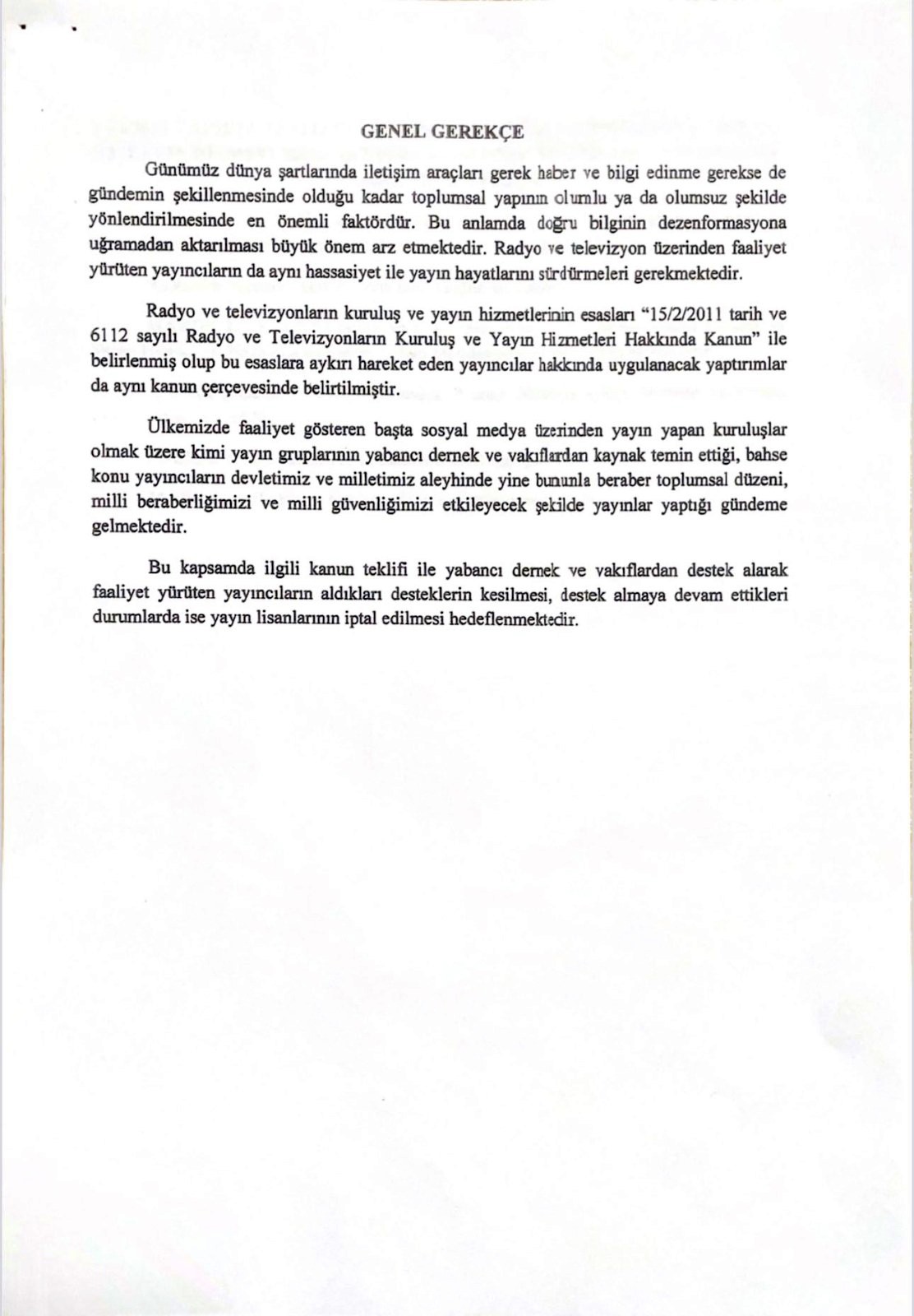 MHP'li Özdemir'den yabancı fon alan medya için kanun teklifi!