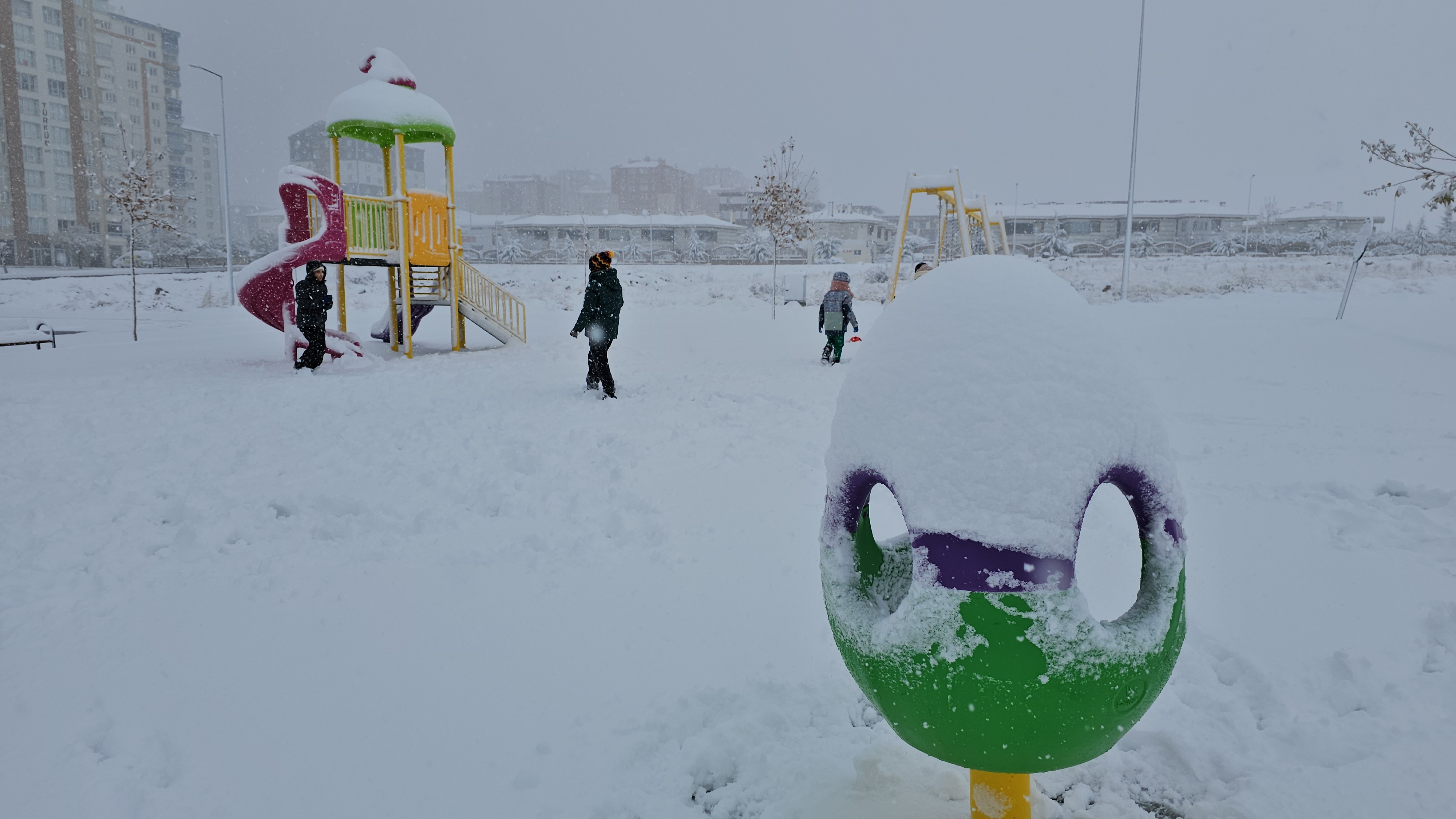 Kayseri beyazla kaplandı!
