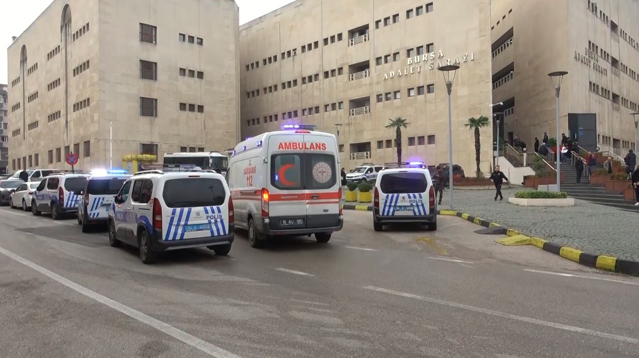 Bursa Adliyesi'nde silahlı saldırı!