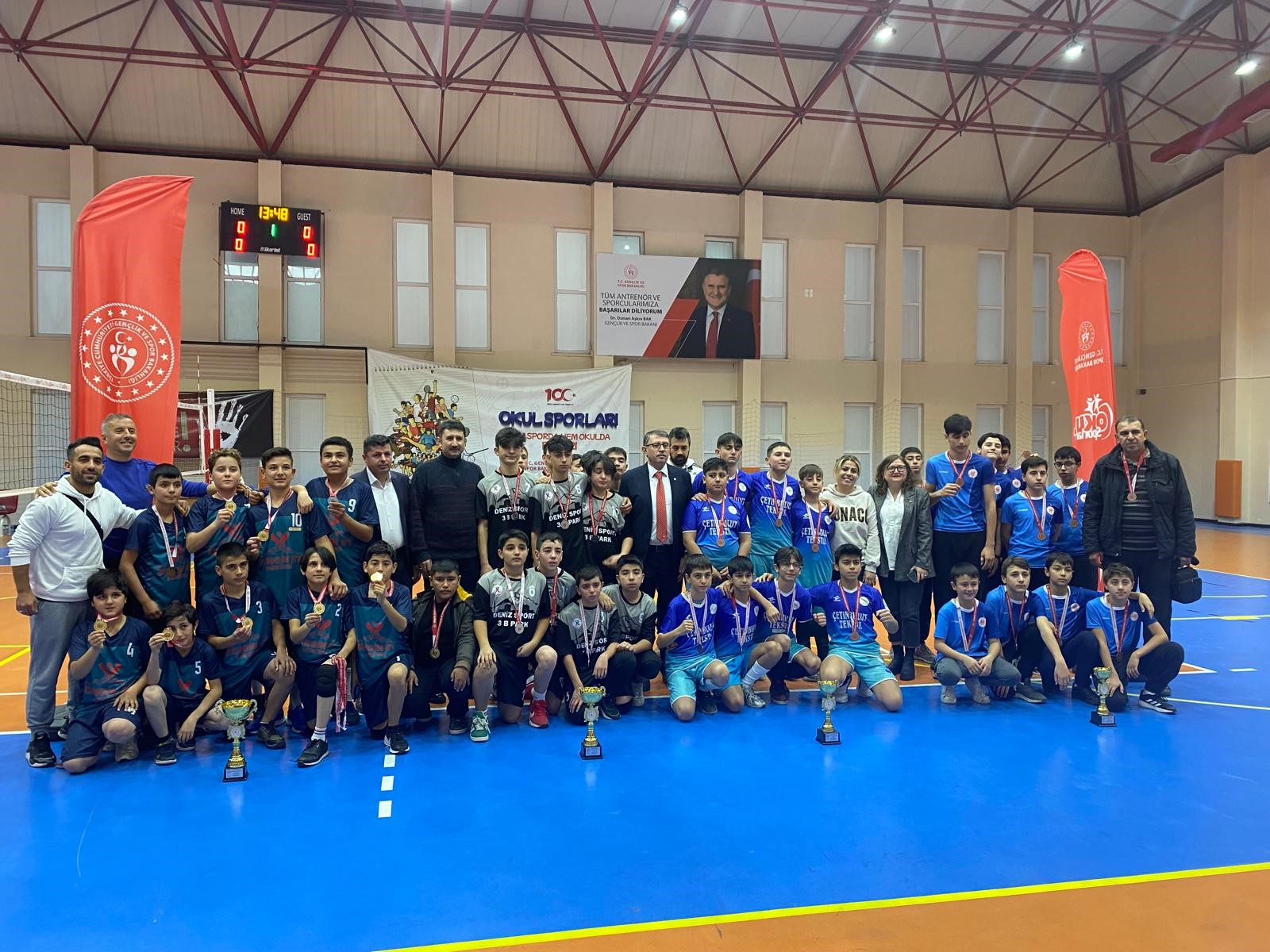 Okul Sporları Voleybol Yıldız Erkek ve Kız maçları sona erdi!