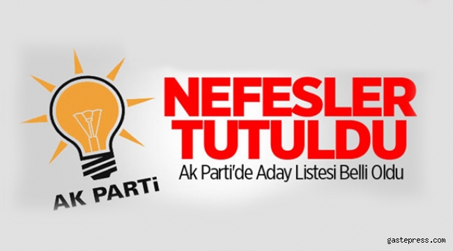AK Partide Kayseri Belediye Başkanlıkları İçin Başvuru Yapanların Listesi Belli Oldu