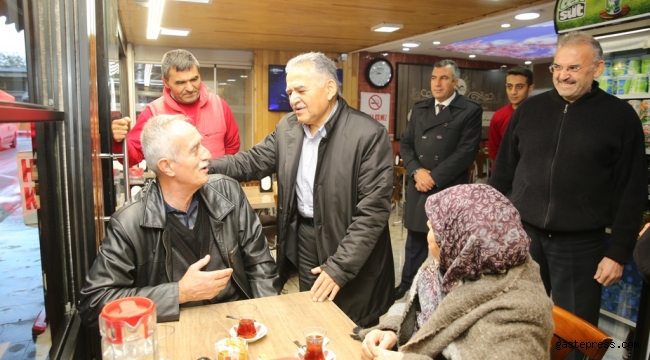 Başkan Büyükkılıç, Güne “Hayırlı İşler” Temennisi İle Başladı.