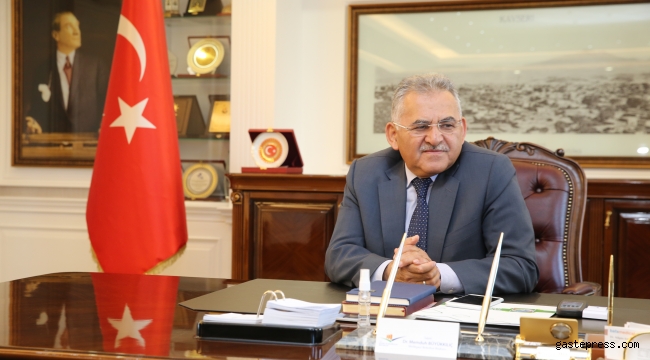 Başkan Memduh Büyükkılıç;  Prof. Dr. Fatih Tanrıverdi’yi tebrik etti