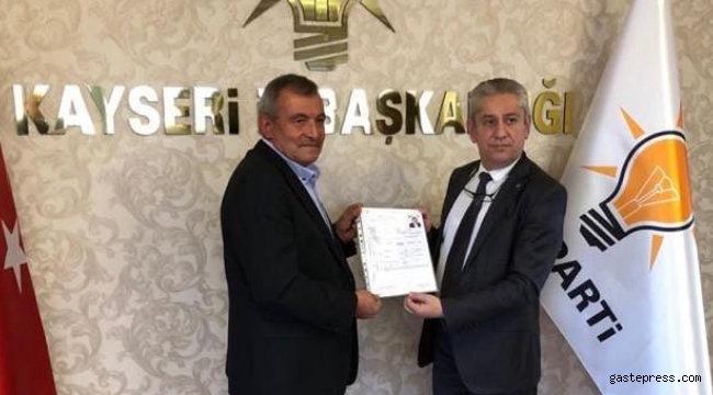Develi Belediyesi Başkanlığı için Mehmet Tuna da aday adayı oldu