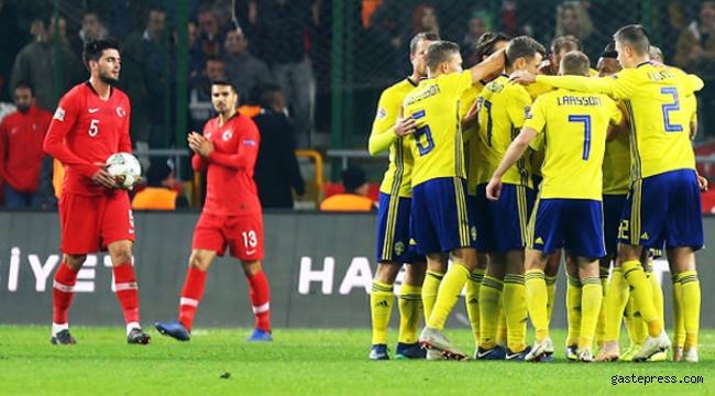 İsveç'e Mağlup Olan A Milli Takımımız, UEFA Uluslar Liginde C Ligine Düştü