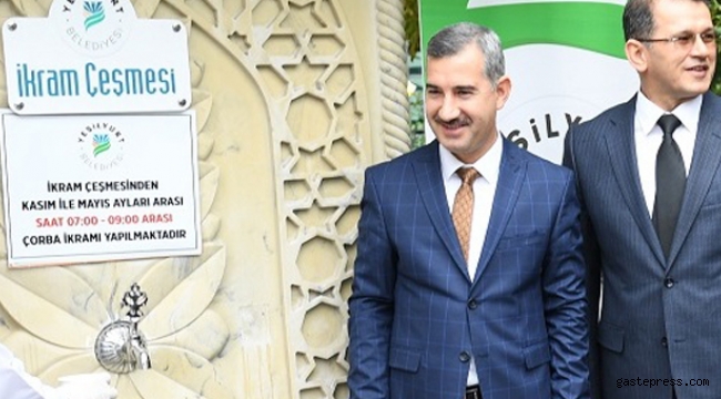 Yeşilyurt Belediyesi, İkram Çeşmesi'nde 802 Bin 250 Kap Sıcak Çorba İkramında Bulunda 