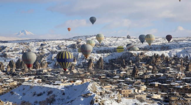Kapadokya, İngiltere'de Günün Fotoğrafı Oldu