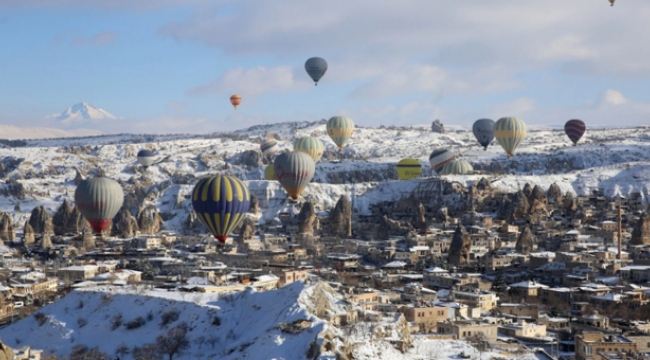 Kapadokya, İngiltere'de Günün Fotoğrafı Oldu