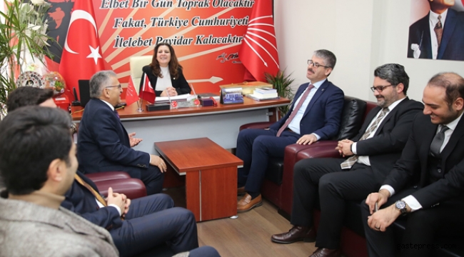 Ak Parti İl Başkanlığından CHP ‘ye Ziyaret
