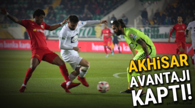 Akhisarspor, İstikbal Mobilya Kayserispor'u 2-1 Mağlup Etti