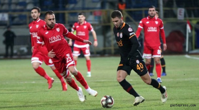 Galatasaray, Ziraat Türkiye Kupasında Boluspor'u 1-0 Mağlup Etti