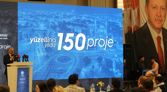 Memduh Büyükkılıç'tan 150. yılda 150 Vizyon Proje