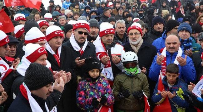 Sarıkamış Destanı Erciyes’te Yad Edildi