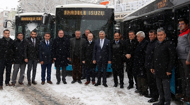 Terminal İçin Yeni Servis Araçları Hizmette