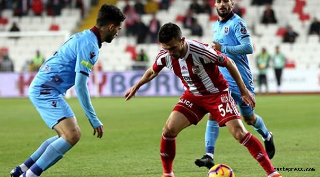 Trabzonspor, Deplasmanda Sivasspor Engelini Geçemedi: 1-1