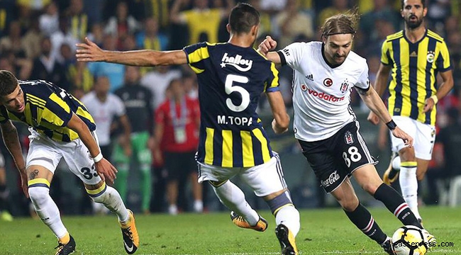 23. Haftadaki Beşiktaş Fenerbahçe derbisi Pazartesi günü oyananacak
