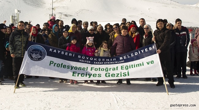 Büyükşehir’den Erciyes Gezisi