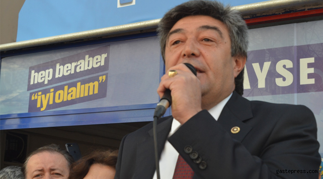 Dursun ATAŞ Seçim İrtibat Bürosunun Açılışında Sert Konuştu