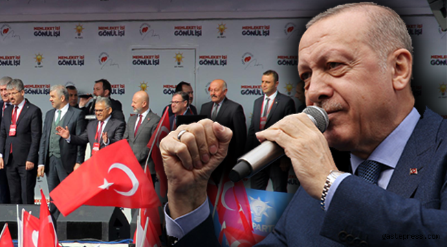 Erdoğan: CHP, İstiklal Marşımızı söylemeyenlerle ittifak halinde