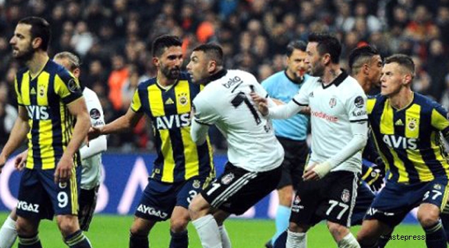 Fenerbahçe, Deplasmanda Beşiktaş'la 3-3 Berabere Kaldı