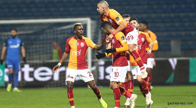 Galatasaray, Deplasmanda Kasımpaşa'ya Fark Attı: 4-1