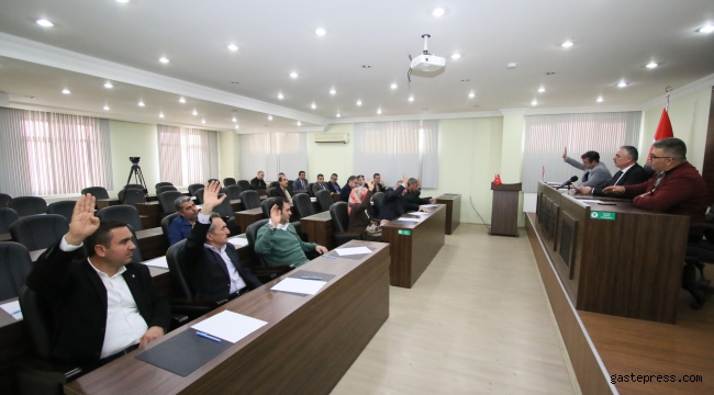 HACILAR BELEDİYE MECLİSİ ŞUBAT AYI TOPLANTISINI GERÇEKLEŞTİRDİ