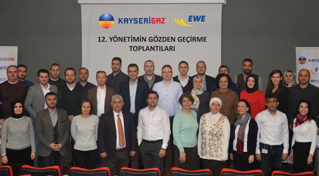 Kayserigaz'da 'Yönetimi Gözden Geçirme' toplantısı