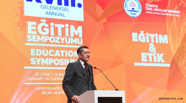 TÜRKİYE ÖZEL OKULLAR DERNEĞİNİN GELENEKSEL EĞİTİM SEMPOZYOMU’NA KATILDI