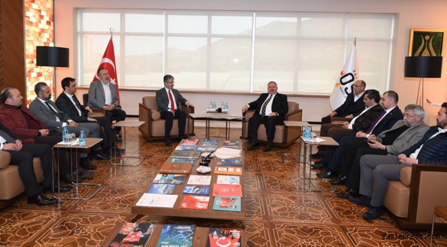 Ak Parti İl Yönetiminden Nursaçan'a Tebrik Ziyareti