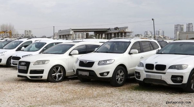 Antalya'da 2 Bin 500 Aracın kaderi çürümeye terk edilmek oldu