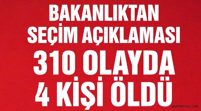 Bakanlık Açıkladı: Bugün 4 Vatandaşımız Hayatını Kaybetti