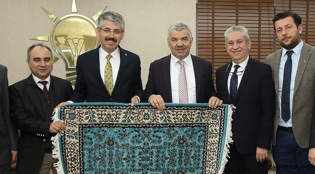 Başkan Çelik, veda ziyaretleri kapsamında AK Parti, MHP, CHP ve İyi Parti İl Başkanlıklarını ziyaret etti