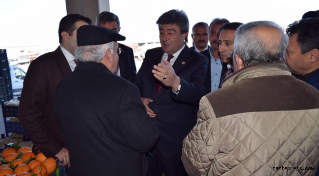 Dursun ATAŞ İlçeleri Gezmeye Devam Ediyor