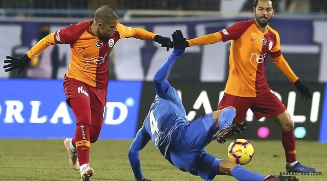 Galatasaray, Erzurum'da 2 puan bıraktı